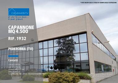 Capannone 4500 mq a Pederobba (TV) Rif. 1932