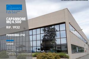Capannone 4500 mq a Pederobba (TV) Rif. 1932