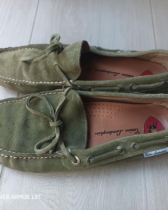 Mocassini da uomo Tonino Lamborghini verde acido n