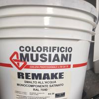 Smalto all'acqua murale Grigio RAL 7040