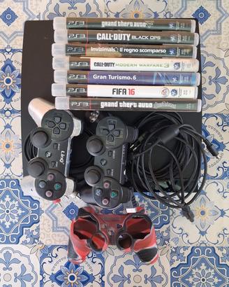 Sony PlayStation 3 Slim 160GB Completa con giochi