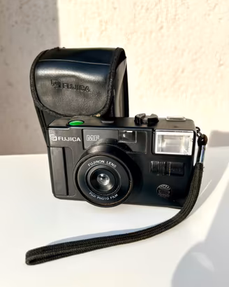 Fotocamera Analogica Fujica MF Vintage +custodia