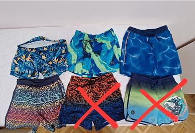 Costumi mare bambino ragazzo 10-11 anni a scelta