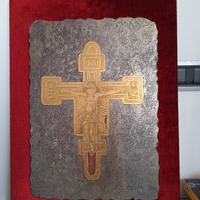 Quadro con riproduzione del Cristo placato