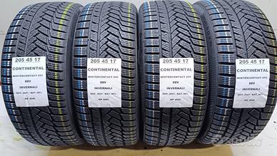 4 GOMME 205 45 17 CONTINENTAL INV RIF4045
