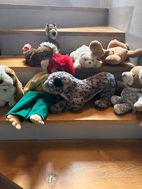 peluches, router, pennetta internet