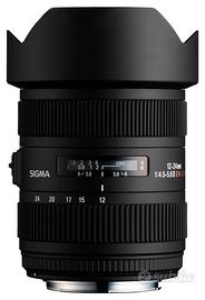 Sigma 12-24 serie 2 per Canon