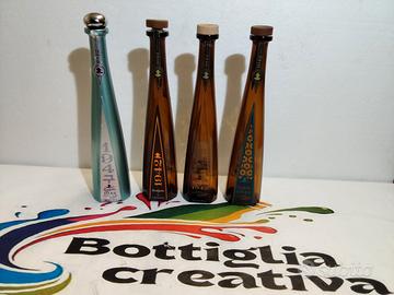 4 BOTTIGLIE VUOTE DON JULIO 1942 DIVERSE 