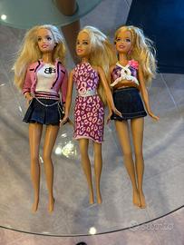 Set di 4 Barbie