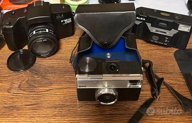 kit 3 macchine fotografiche analogiche