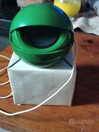 mini altoparlante vintage a sfera