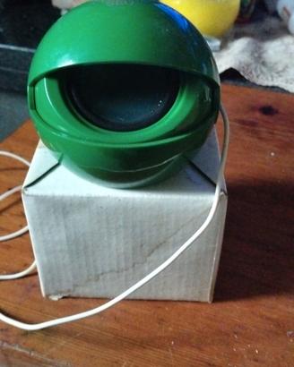 mini altoparlante vintage a sfera