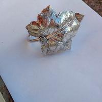 Ferma Tovagliolo Argento 925- Foglia incisa
by 