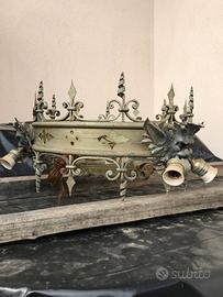 lampadario regale in ferro- 6 punti luce