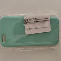 cover silicone iPhone 6S verde chiaro 