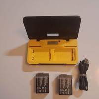 Kit caricatore ENEGON EN-EL25 + 2 batterie