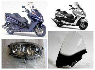 Yamaha Majesty 250 400 ricambi forcelle scarico