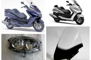Yamaha Majesty 250 400 ricambi forcelle scarico
