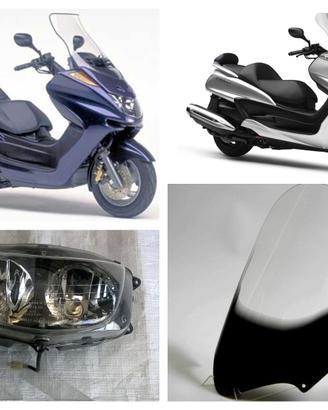 Yamaha Majesty 250 400 ricambi forcelle scarico