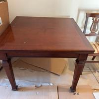 TAVOLO LEGNO MASSELLO CON SEDIE