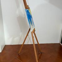 Cavalletto pittore LEFRANC & BOURGEOIS come nuovo