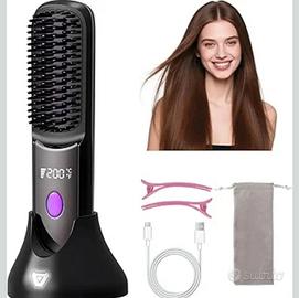 Spazzola Lisciante Senza Fili – Ioni Negativi New