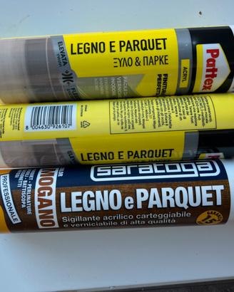 Silicone e sigillante NUOVI Pattex e Saratoga