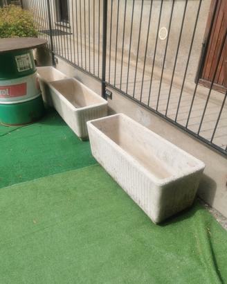 vaso in cemento 1 metro x 40 x40