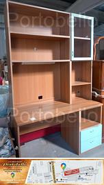Codice: 268623 SCRIVANIA CON LIBRERIA SOPRASTANTE