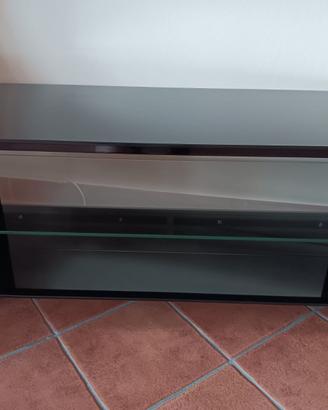 tavolino in cristallo porta tv