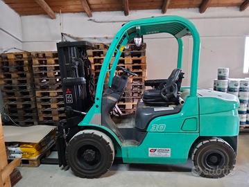 Muletto carrello elevatore  Mitsubishi 