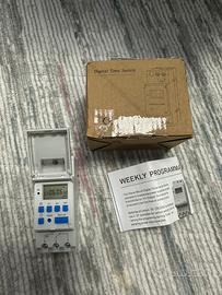Timer digitale settimanale programmabile