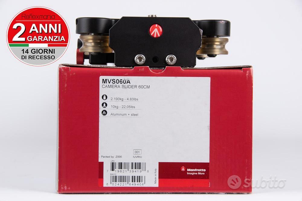 60cm Mvs060a Manfrotto Camera Slider マンフロット スライダー