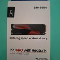Samsung SSD 990 Pro 4TB Heatsink (MZ-V9P4T0GW)