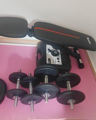 Piccola Home Gym. Pari al nuovo