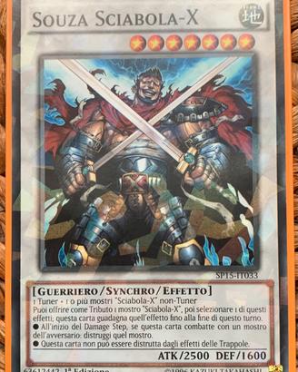Souza SciabolaX shatterfoil 1a edizione
