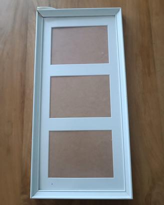 cornice Ikea da parete per 3 foto
