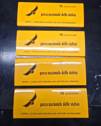 Lotto diapositive Parco Nazionale dello Stelvio
