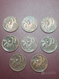 Monete 10 Centesimi Ape dal 1920 al 1927