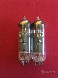 Valvole EL 84 AEG