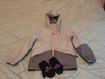 giacca da neve Decathlon bimba 6 anni