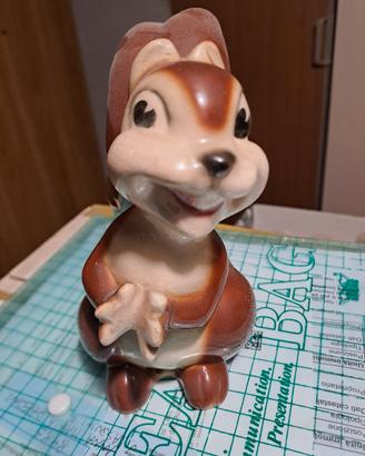 Scoiattolo Walt Disney ceramica Zaccagnini