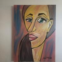 quadro moderno dipinto a mano