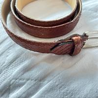 cintura vera pelle  pitone