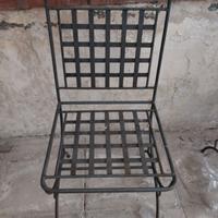 Coppia sedie da giardino