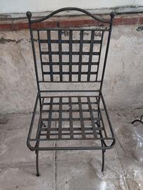 Coppia sedie da giardino