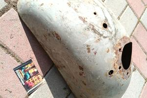 parafango vespa faro basso 125 in ferro piaggio