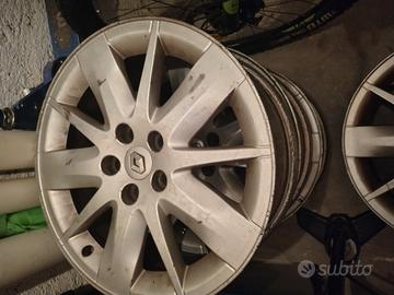 4 cerchi in lega 17"originali Renault Grand Espace