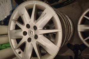 4 cerchi in lega 17"originali Renault Grand Espace