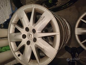 4 cerchi in lega 17"originali Renault Grand Espace